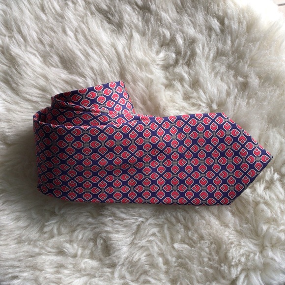 Hermes Paris 100% Silk Tie Made in France 7271 MA - Picture 16 of 16